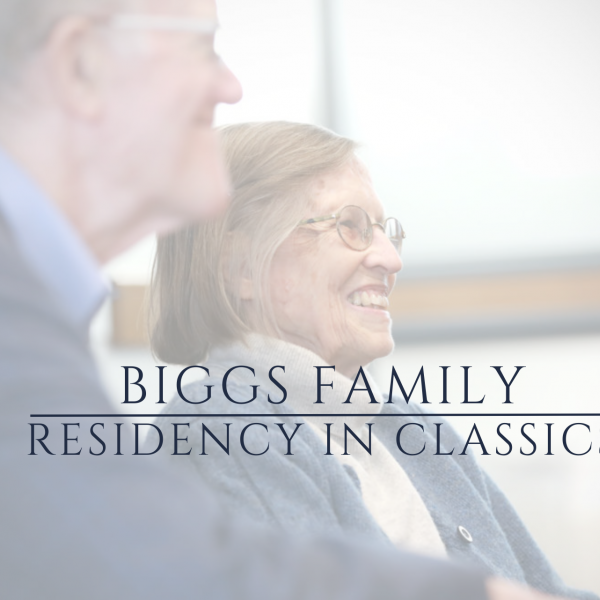 2025 Biggs Family Residency in Classics