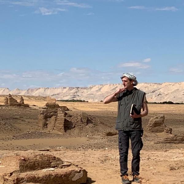 Nicola Aravecchia leads a productive excavation season in Egypt