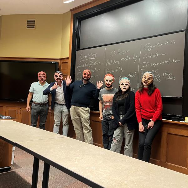 Visiting scholars share insights on Roman Comedy in Performance