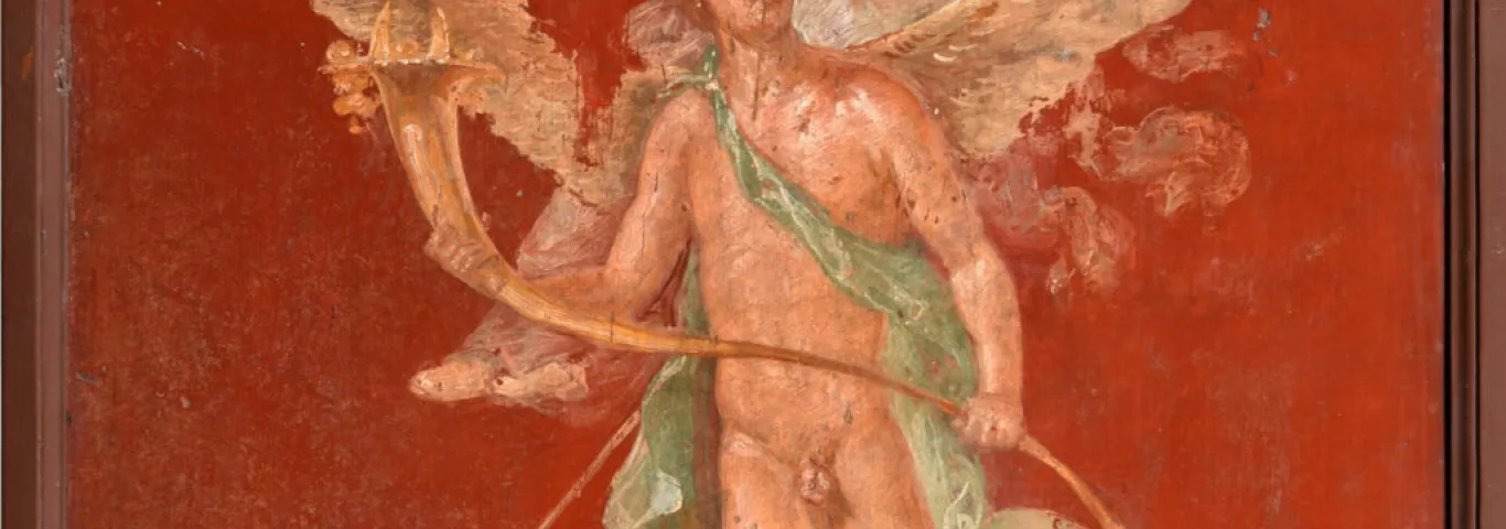 Painting of Winged Man