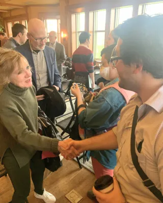 graduate students meeting Mizera and Risch