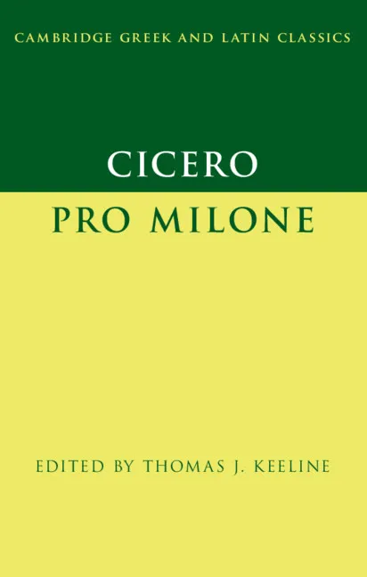 Cicero: Pro Milone