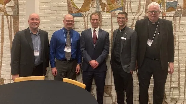 Keeline and WashU MAs at conference