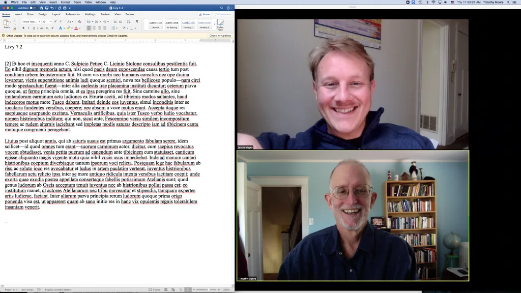 Washington University's Greek and Latin Sightreading Group