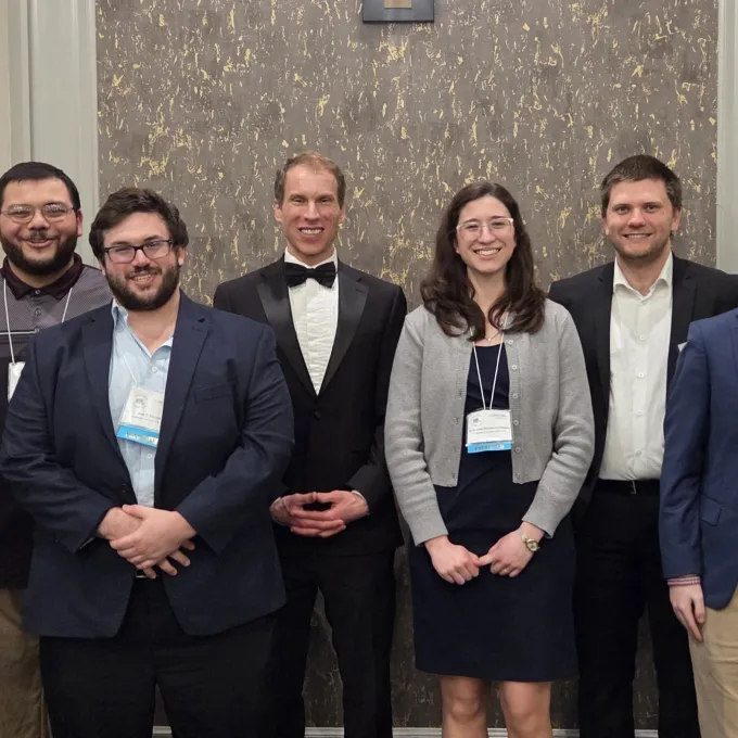 Keeline with WashU Classics grad students